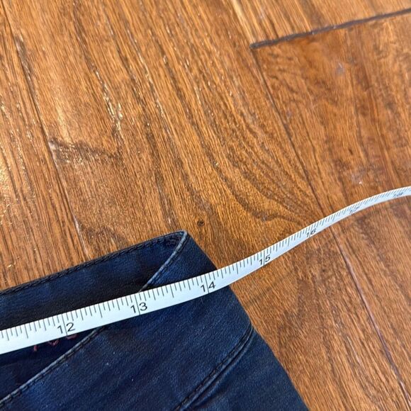 Serge Blanco Francais 702 navy slim chino pants size 28 - Picture 8 of 14